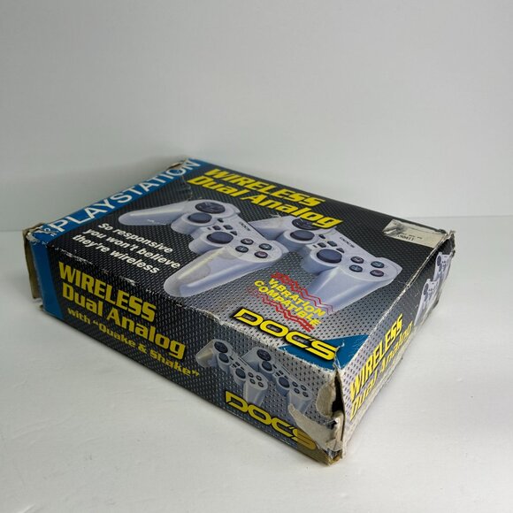2-Docs PLAYSTATION PS1 WIRELESS CONTROLLERS Dual Analog - Picture 11 of 11